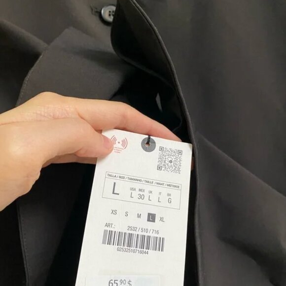 Zara ZW Collection Waistcoat Top L - Picture 10 of 13